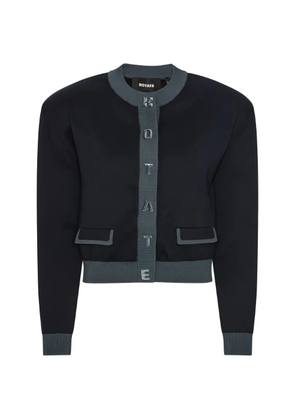 ROTATE BIRGER CHRISTENSEN letter-button cardigan - Blue