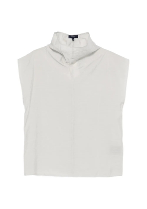 Soeur high-neck blouse - Grey