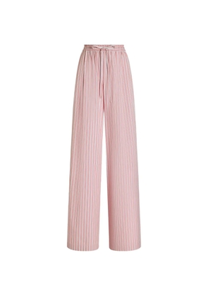 Dolce & Gabbana striped drawstring trousers - Pink