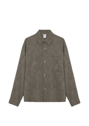 Won Hundred Maza pocket shirt - Grey