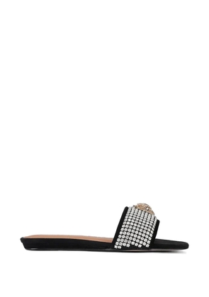 Kurt Geiger London Kensington embellished slides - Black