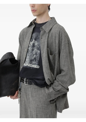 Won Hundred Maza pocket shirt - Grey