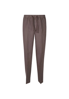 Altea drawstring trousers - Brown