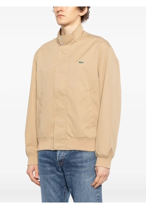 Lacoste twill harrington jacket - Neutrals