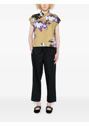 PSOPHIA drawstring trousers - Black