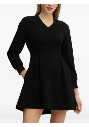 Armani Exchange V-neck mini dress - Black