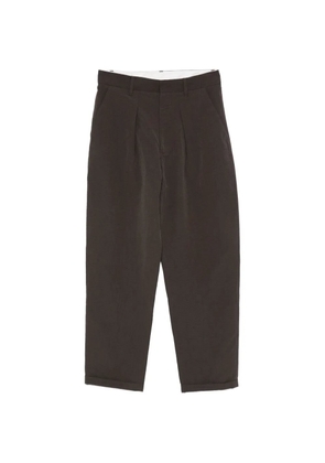 RANRA pleated trousers - Brown