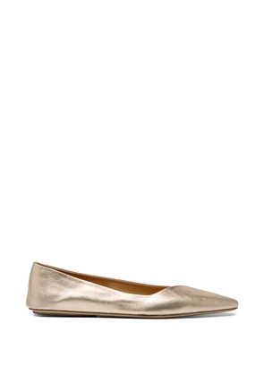 Marsèll Cazzuola pointed-toe ballet flats - Gold