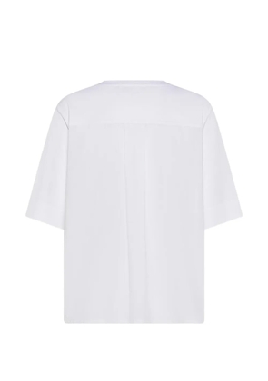 Seventy embroidered pocket t-shirt - White