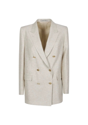 Tagliatore Jasmine double-breasted jacket - Neutrals