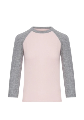 Guest In Residence raglan cashmere T-shirt - Pink