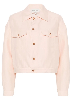 LouLou de Saison shantung buttoned jacket - Pink