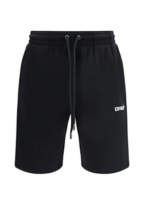 Off-White arrow-print skate shorts - Black