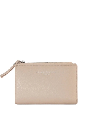 GIANNI CHIARINI hammered zip wallet - Pink