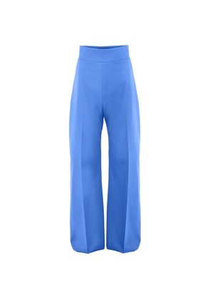 Carolina Herrera wide-leg Diane pants - Blue