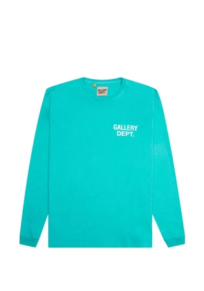 GALLERY DEPT. long-sleeve souvenir T-shirt - Blue