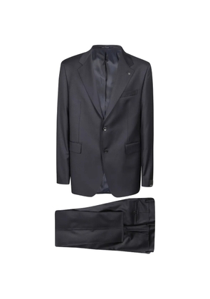 Tagliatore two-peice virgin wool suit - Blue
