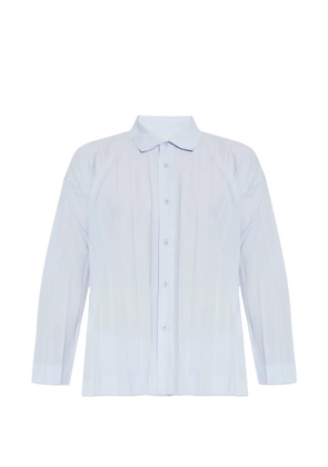 Homme Plissé Issey Miyake pleated shirt - Blue