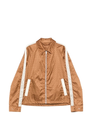 Alexander McQueen skull-patterned jacket - Brown