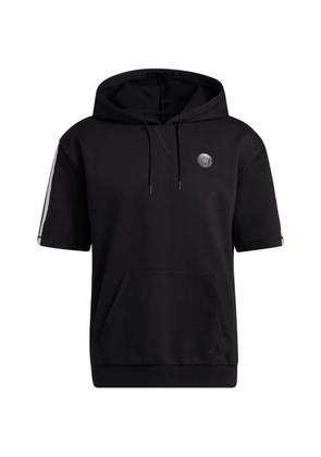 adidas x Donovan Mitchell three-stripe hoodie - Black