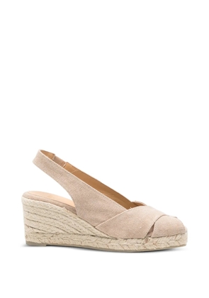 Castañer Diana wedge espadrilles - Neutrals
