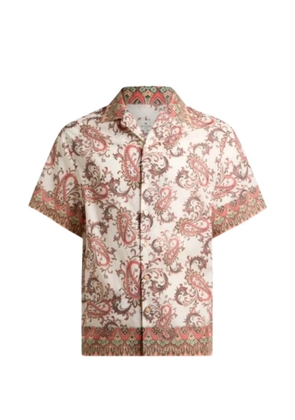 ETRO paisley floral shirt - Neutrals
