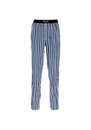 TOM FORD printed pajama bottoms - Blue