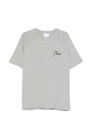 RHUDE embroidered T-shirt - Grey