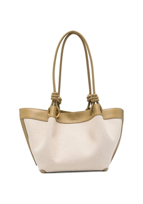 Coccinelle medium Finn knotted-strap shoulder bag - Neutrals