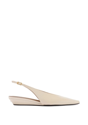 Giuseppe Zanotti Virginia slingback ballet flats - White