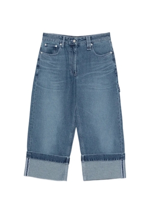 Simone Rocha cuffed jeans - Blue