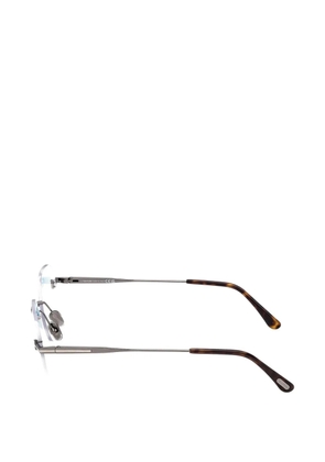 TOM FORD Eyewear oval-frame glasses - Grey