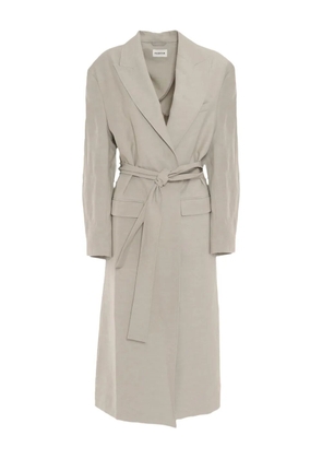 P.A.R.O.S.H. belted trench coat - Grey