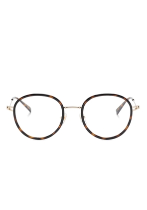 Gucci Eyewear round-frame glasses - Brown