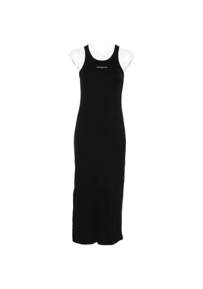 Maison Kitsuné ribbed dress - Black