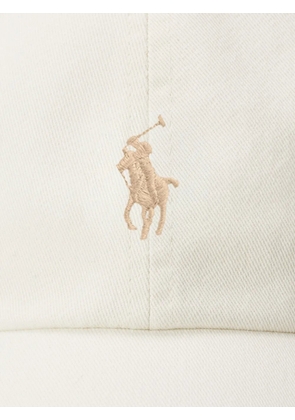 Polo Ralph Lauren logo-embroidery cap hat - Neutrals