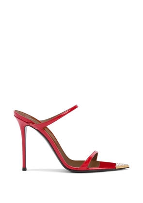 Giuseppe Zanotti Intriigo Jewelry metal-detail sandals - Red