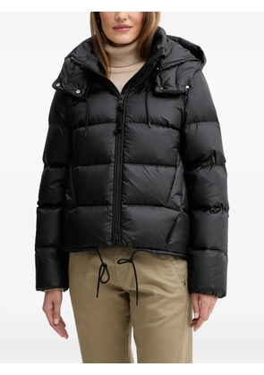 Marc O'Polo hooded-quilted jacket - Black