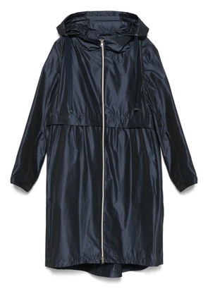 Herno hooded raincoat - Blue