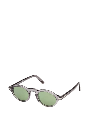 TOM FORD Eyewear oval-frame sunglasses - Grey