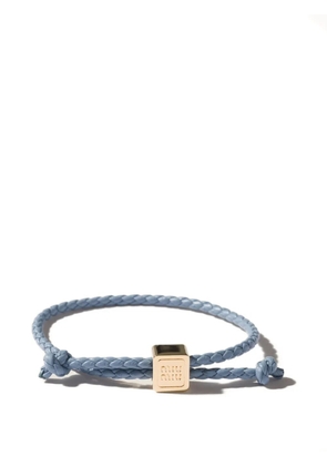 Miu Miu leather bracelet - Blue