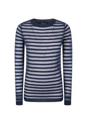 Fabiana Filippi striped sweater - Blue