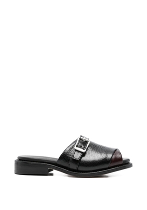 OUR LEGACY Ginza buckle-detail sandals - Black