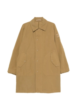 Stone Island buttoned parka - Neutrals