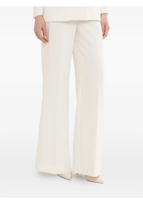 NISSA high-waisted wide-leg trousers - Neutrals