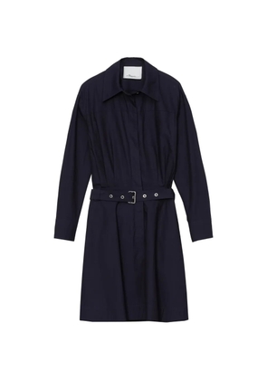 3.1 Phillip Lim belted collared mini dress - Blue