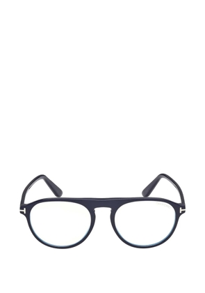 TOM FORD Eyewear round-frame glasses - Blue