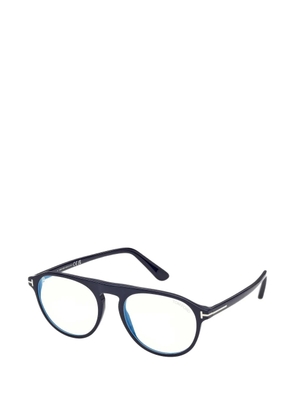 TOM FORD Eyewear round-frame glasses - Blue