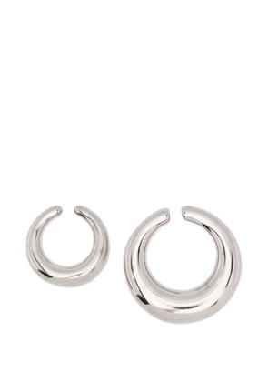 Panconesi Circle ear cuffs - Silver