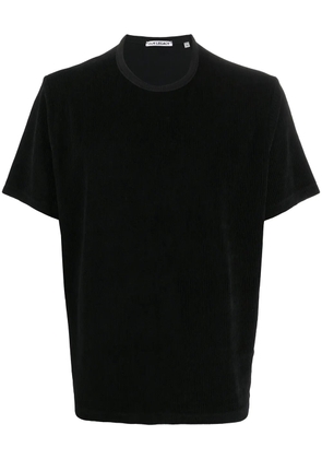 OUR LEGACY round neck corduroy T-shirt - Black